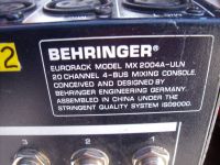 Микшерный пульт Behringer Eurorack MX-2004A ULN