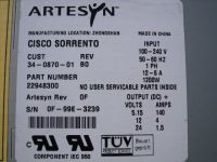 Блоки питания Cisco Astec PSE3 1100W Power Supply 1200W