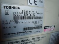 УЗИ сканер TOSHIBA CAPASEE II SSA-220A Ultrasound.