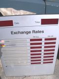 Электронное табло курсов валют  (12 валют)