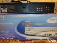 видеоплеер+ karaoke Samsung DVD-V7000K  DVD / CD / VHS Hi-Fi