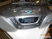 Двухкассетн. магнитола + CD + Radio Samsung RCD-S7