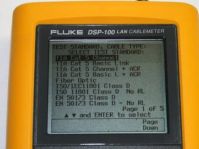 Кабельный тестер Fluke DSP-L100 LAN Cable Meter Tester
