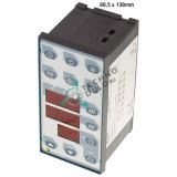 Электронный термостат  Контроллер EVCO EK356AJ7 66,5x138мм 230VAC датчик TC (J,K) 6 реле IP54